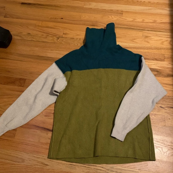 Free People Color Block Knit Tunic - Picture 8 of 10